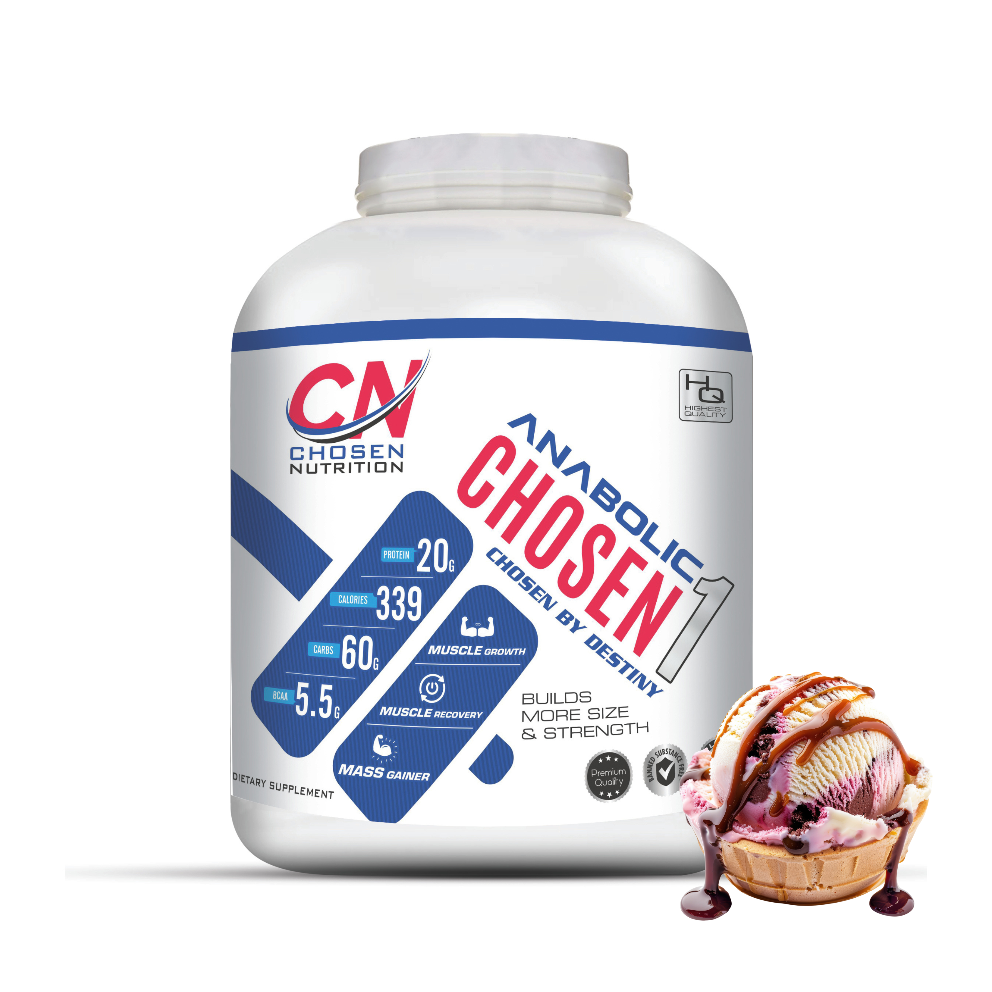 Chosen Nutrition Anabolic Chosen 1 (2.7kg) - Image 2